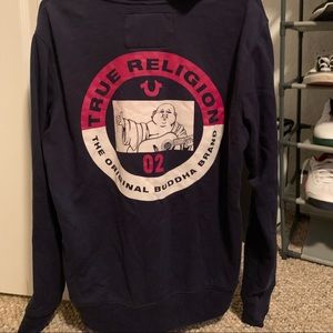 True religion zip up hoodie